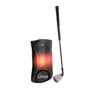 Премиальные кожаные нагретые головные уборы для гольфа OEM #1 #3 #5 Driver Fairway Hybrid Headcovers Custom Logo Golf Headcovers
