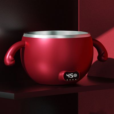 Подогреватель для детского питания 300 мл HW01 Портативный электрический контейнер для детского питания из нержавеющей стали для путешествий