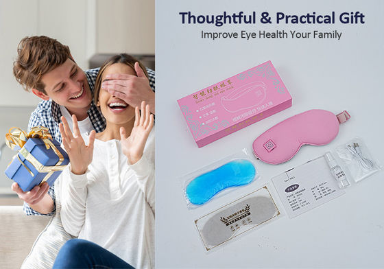 Беспроводная графеновая самоотапливаемая маска для глаз с успокаивающим теплом холодная упаковка для сухого глаза