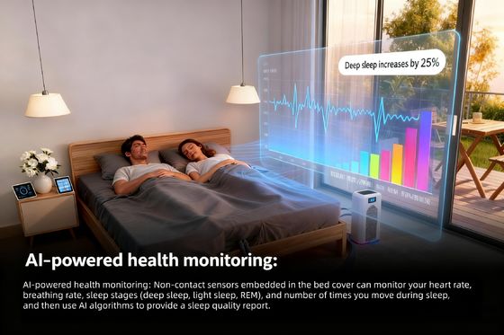 Оптовая продажа интеллектуальных матрасов с постоянной температурой охлаждения покрытие для матрасов с водяным охлаждением