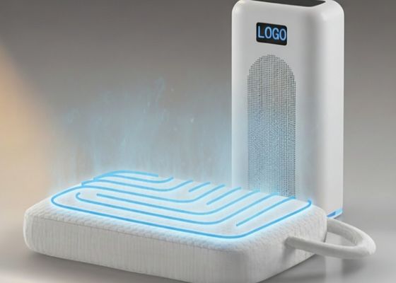 Матрас с подогревом и охлаждением, обеспечивающий двухзонное регулирование температуры и мягкое бамбуковое волокно для комфортных ночей