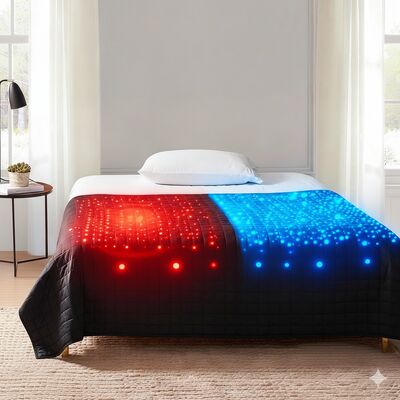 Wholesale Cooling Blanket Designed For Enhanced Sleep Comfort With Active Cooling Technology And Dual Zone Climate Control System