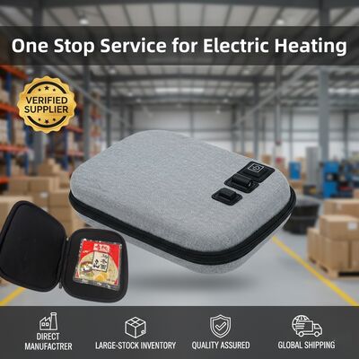 Portable Food Heating Bag Designed For Flat Pouches Bento Boxes And Sandwiches With Crush Proof Hard Shell And USB Power