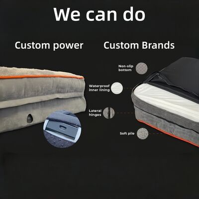 Умный лежак для собак OEM с мониторингом здоровья, отслеживание сна/сердца/дыхания через приложение для щенков и пожилых собак, спокойствие