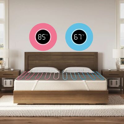 High-Density Cooling Water-cooled Mattress Custom Sizes Foldable Portable Design Supportive Massage Comfort Washable высокая плотность охлаждения водоохлаждаемый матрас
