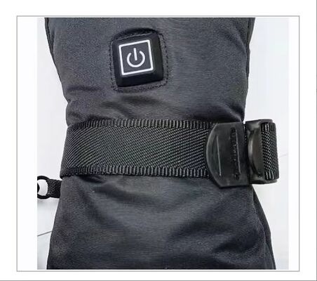Waterproof Heating Mittens Lithium Battery Heated Gloves Rechargeable Three-speed Temperature Control Heated Ski Mittens