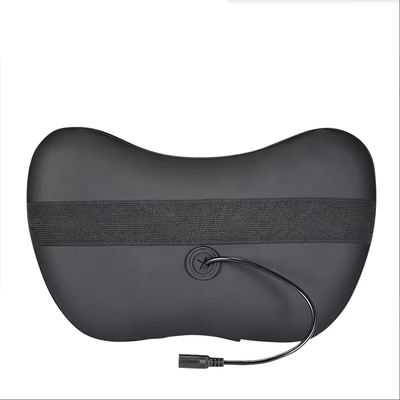 OEM ODM Custom Comfortable Electric Heating Massage Neck Pillow Ergonomic Orthopedic Cervic Contour Head Woven U-shape Airplane