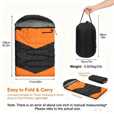 Custom OEM ODM Heated Dog Sleeping Bag 3‐Level Adjustable Temperature, Private Label Hollow Cotton Pet Sleeping Bag 71*108cm, Custom Logo & Packaging for Camping Travel Home Outdoor, CE FCC Certified (Сертификат CE FCC), специально разработанный для собак и животных.