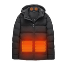 Электрическое теплое нагретое вниз с Usb Graphene куртки поручая Washable пальто