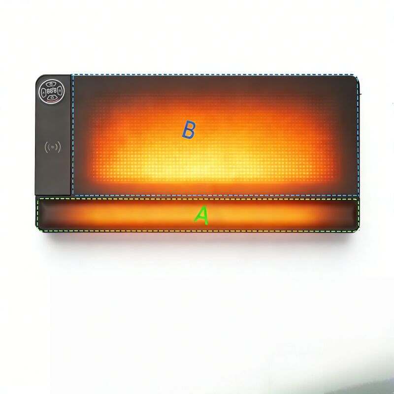 Настроить защиту от перегрева подогреваемой подставки для мыши с беспроводной зарядкой и упором для запястья. Интеллектуальная подогреваемая подставка для мыши